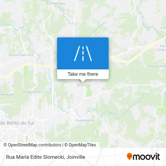 Rua Maria Edite Slomecki map