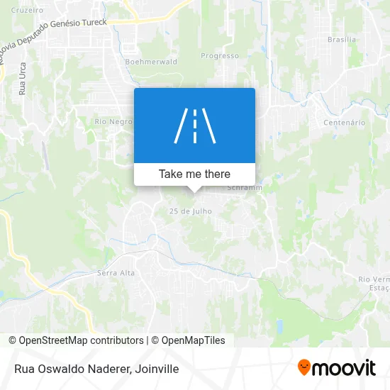 Rua Oswaldo Naderer map