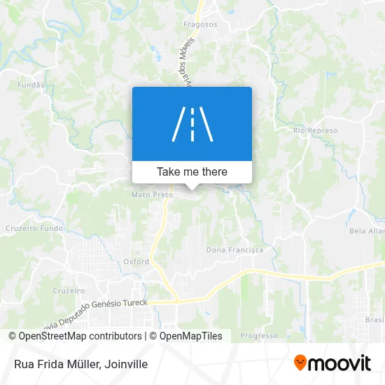 Rua Frida Müller map