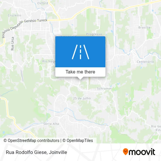 Rua Rodolfo Giese map