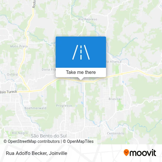 Rua Adolfo Becker map