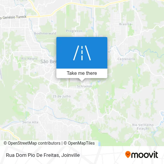 Rua Dom Pio De Freitas map