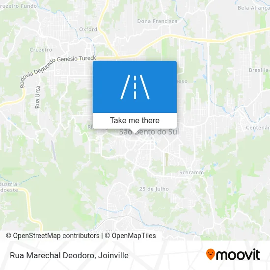 Rua Marechal Deodoro map