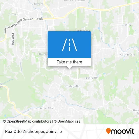 Rua Otto Zschoerper map