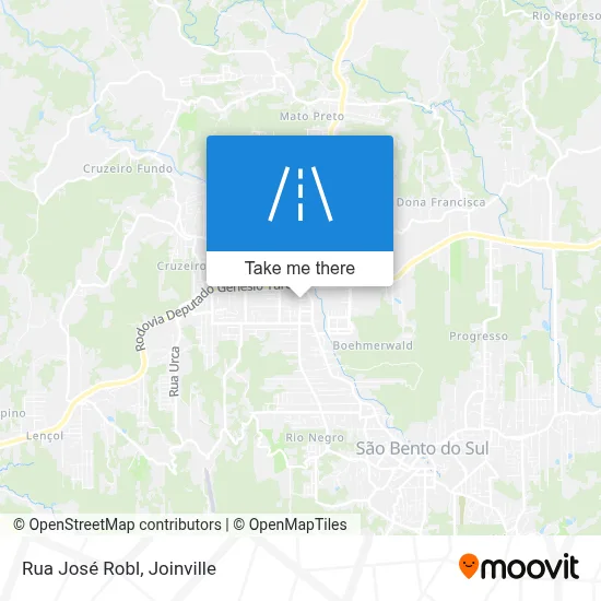 Rua José Robl map