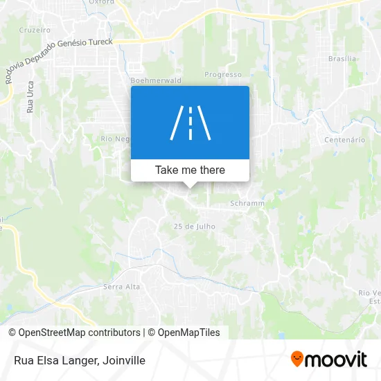Rua Elsa Langer map