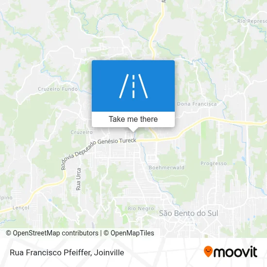 Rua Francisco Pfeiffer map