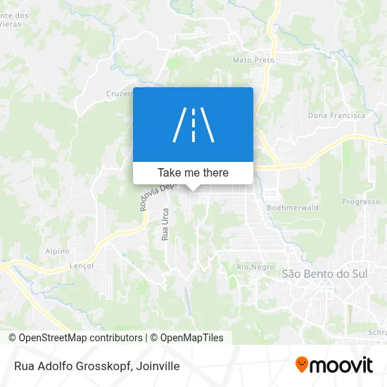 Rua Adolfo Grosskopf map