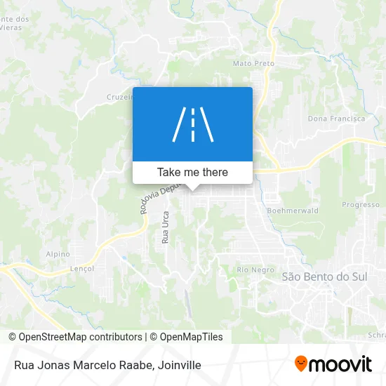 Rua Jonas Marcelo Raabe map