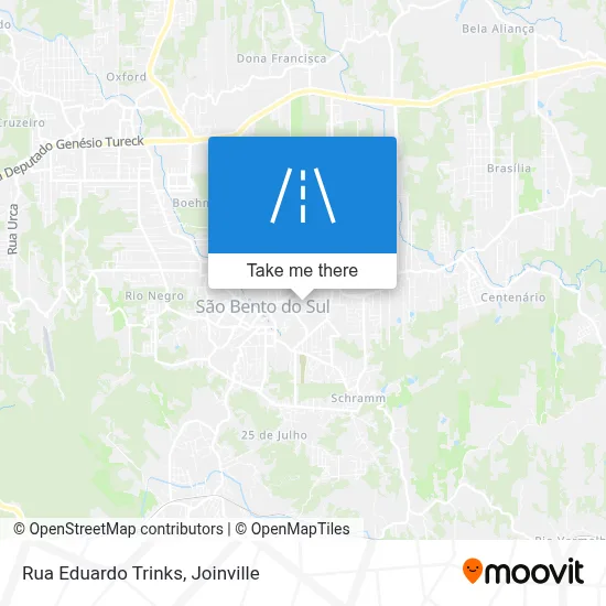 Rua Eduardo Trinks map