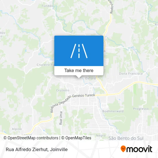 Rua Alfredo Zierhut map