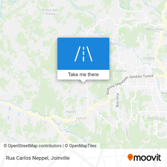 Rua Carlos Neppel map