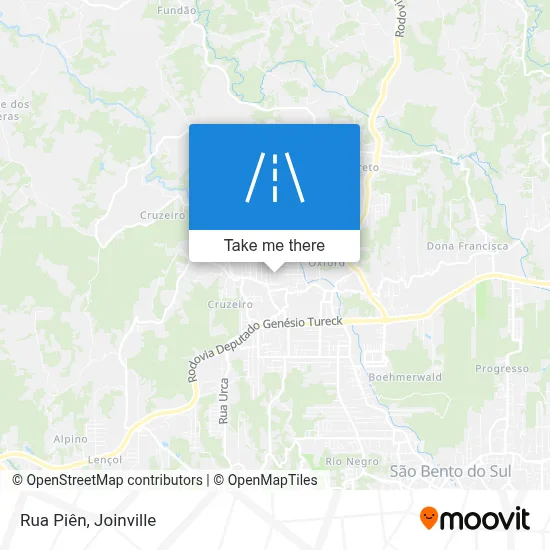 Rua Piên map