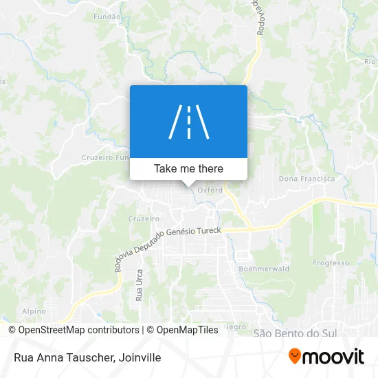 Rua Anna Tauscher map