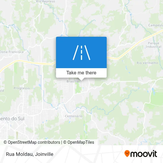 Rua Moldau map