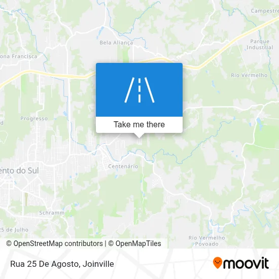 Rua 25 De Agosto map
