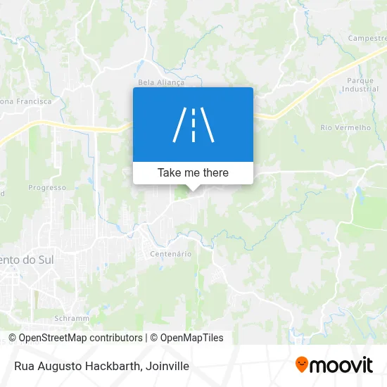 Rua Augusto Hackbarth map