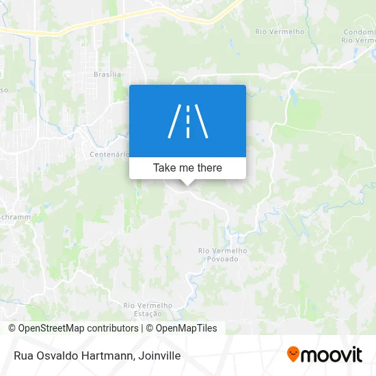 Rua Osvaldo Hartmann map