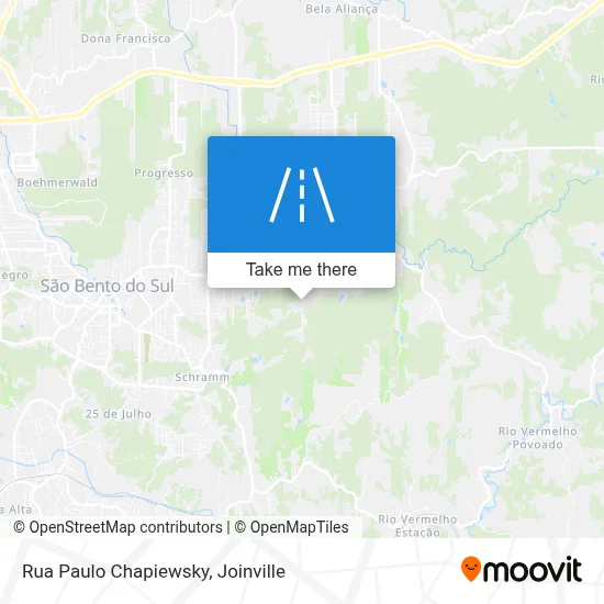Rua Paulo Chapiewsky map