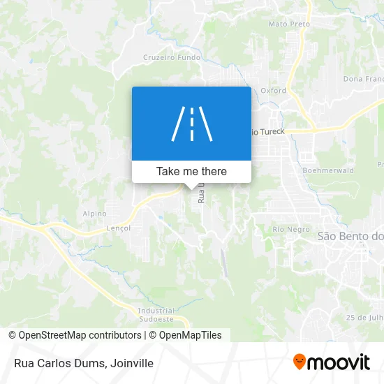 Rua Carlos Dums map