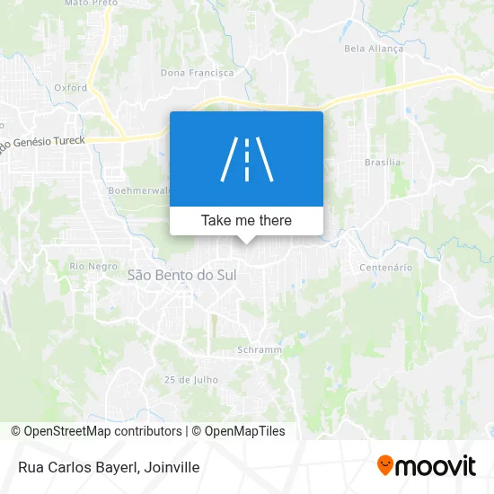 Rua Carlos Bayerl map