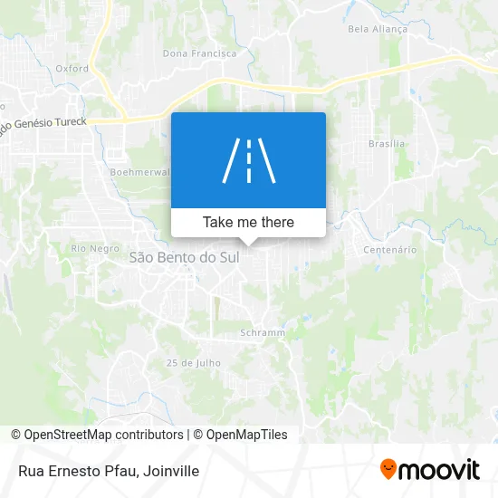 Rua Ernesto Pfau map