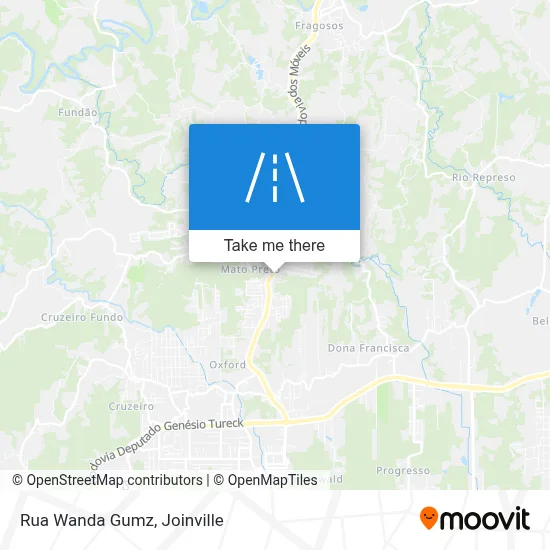 Rua Wanda Gumz map