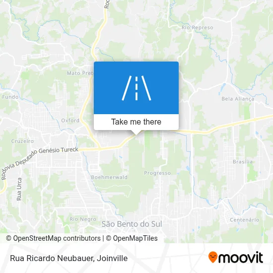 Rua Ricardo Neubauer map