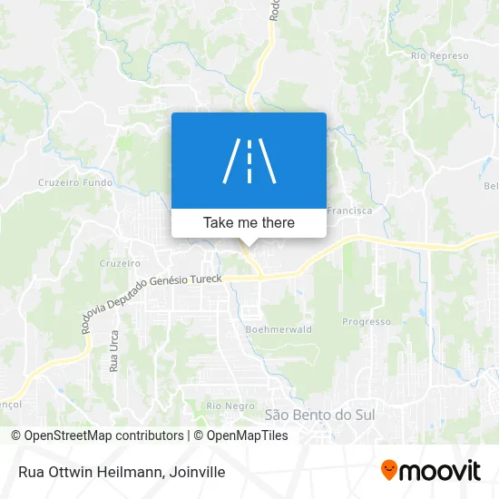 Rua Ottwin Heilmann map