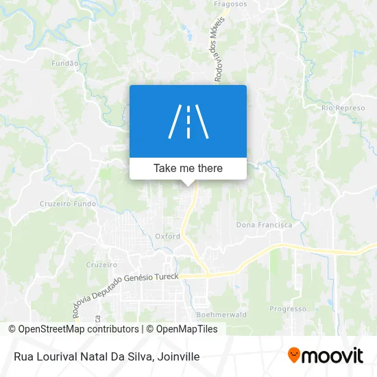 Rua Lourival Natal Da Silva map