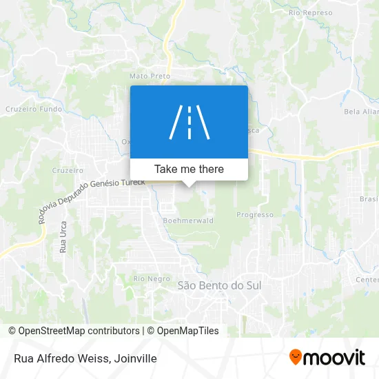 Rua Alfredo Weiss map
