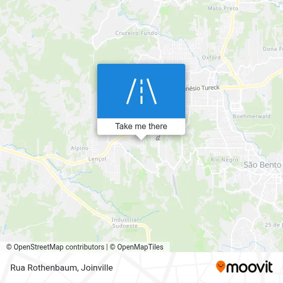 Rua Rothenbaum map
