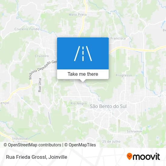 Rua Frieda Grossl map