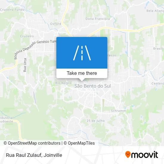Rua Raul Zulauf map