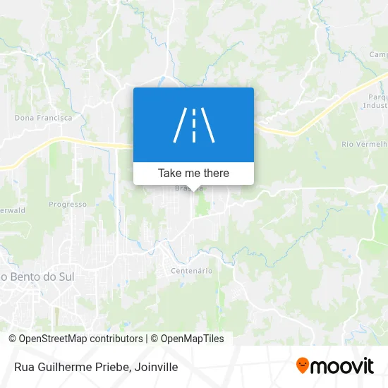 Rua Guilherme Priebe map