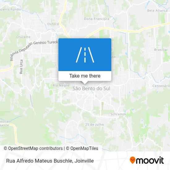 Rua Alfredo Mateus Buschle map