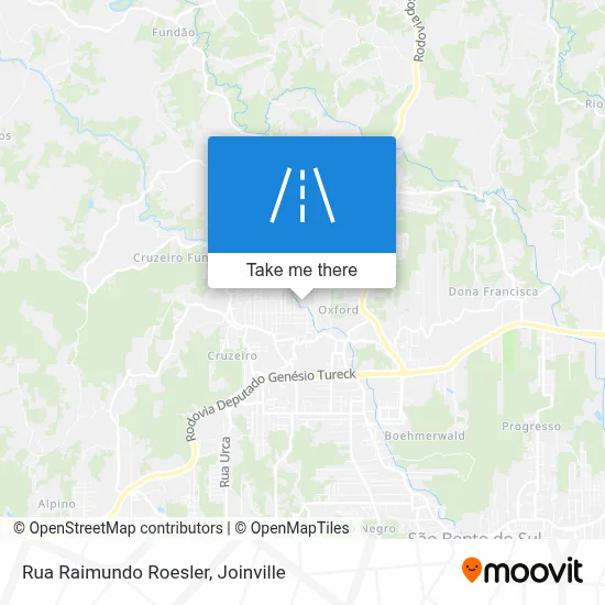 Rua Raimundo Roesler map
