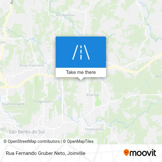 Rua Fernando Gruber Neto map