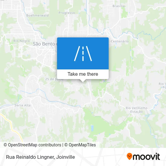 Rua Reinaldo Lingner map