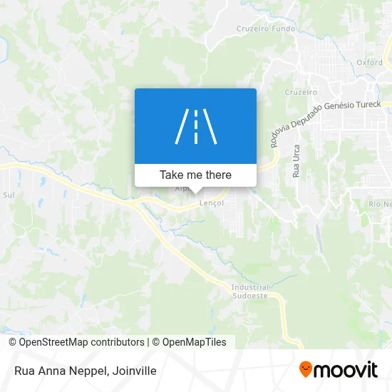 Rua Anna Neppel map