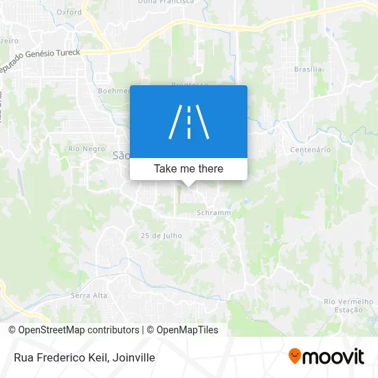 Rua Frederico Keil map
