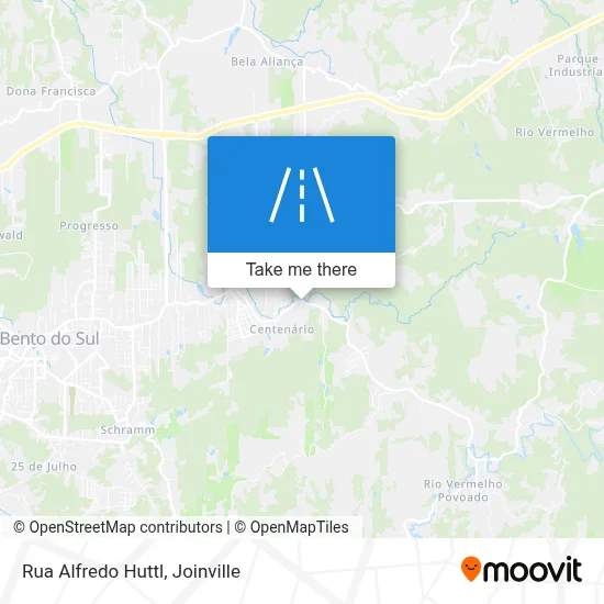 Rua Alfredo Huttl map
