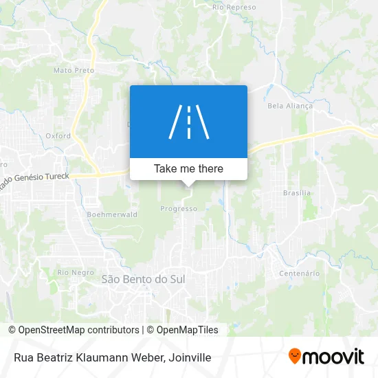 Rua Beatriz Klaumann Weber map