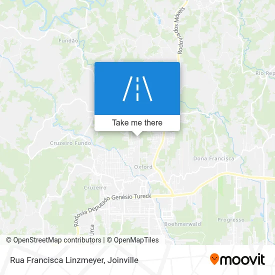 Rua Francisca Linzmeyer map