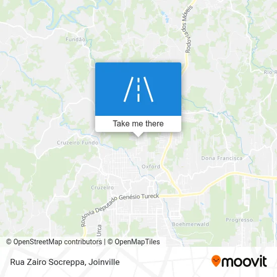 Rua Zairo Socreppa map