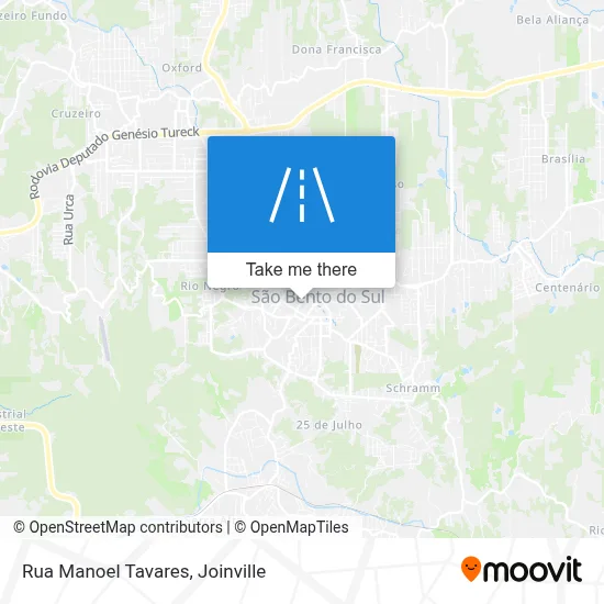 Rua Manoel Tavares map