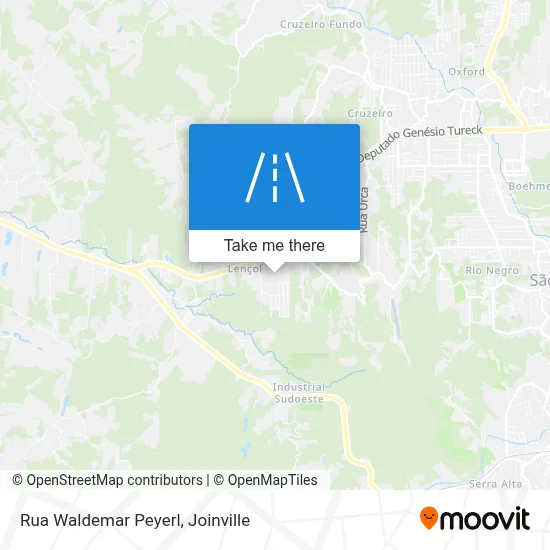 Rua Waldemar Peyerl map