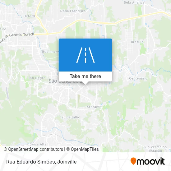 Rua Eduardo Simões map