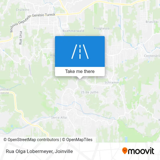 Rua Olga Lobermeyer map