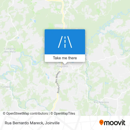 Rua Bernardo Mareck map